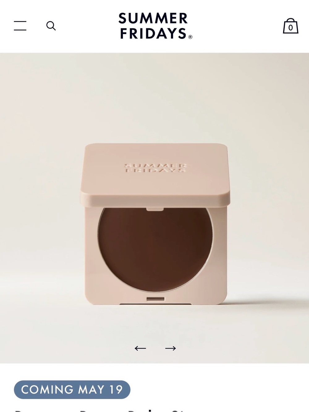 Summer Fridays Cream-to-Powder Contour & Bronzer Set - sienna or haze